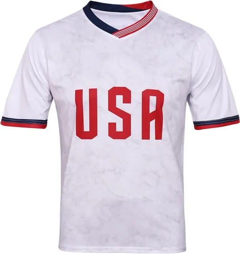 Miniatura 8 de Camiseta de fútbol para aficionados de la Copa Mundial 2026 - Argentina, Brasil, México, Canda y Estados Unidos