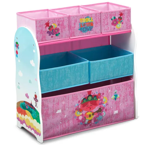 Miniatura 5 de Delta Children Organizador de juguetes para diseño y almacenamiento de 6 compartimientos, certificado Greenguard Gold, Nick Jr. PAW Patrol