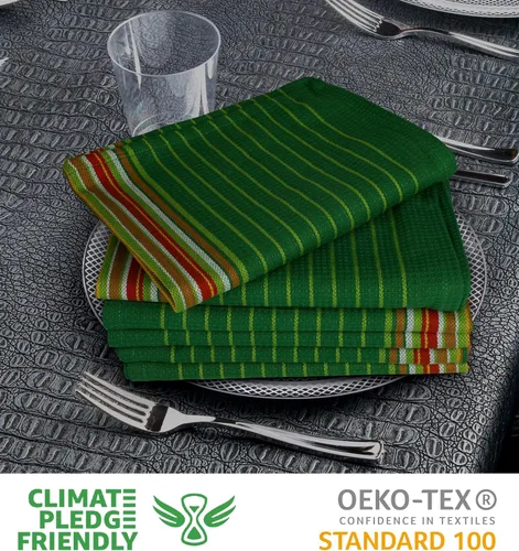 Miniatura 514 de Urban Villa Toallas de cocina 100% algodón para cocina (juego de 6) 20"x30" toallas de cocina altamente absorbentes, juego de ropa de cocina