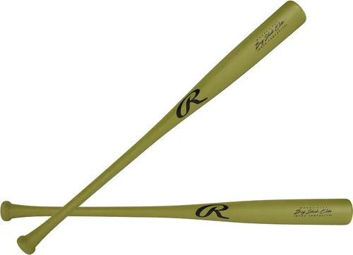 Miniatura 25 de Rawlings Big Stick Elite Wood Baseball Bat Maple/Birch/Composite Options Natural/Vino CS5RMW Arce