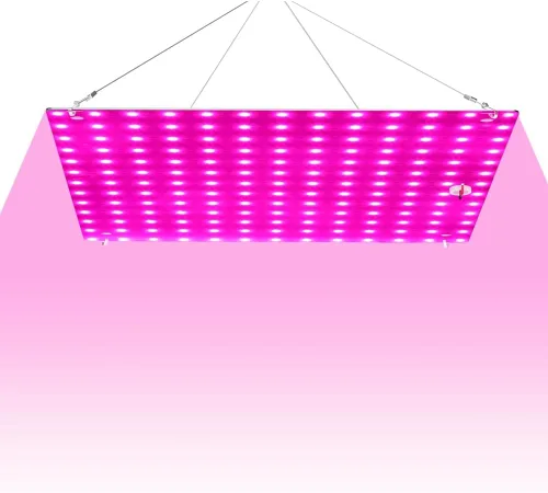 Miniatura 2 de 100W LED Full Spectrum Hydroponic Plant Light 100-277V Dimmable Hanging Panel Lamp 110V Hydroponic Lighting UV IR Greenhouse Tent Grow Box Indoor