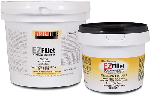 Miniatura 3 de Masilla epoxi System Three EZ-Fillet, kit de 1.5 cuartos de galón