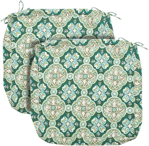 Miniatura 20 de FUNHOME Fundas de Cojín para Sillas de Exterior, Paquete de 2, ¡Sin Relleno! Fundas de Cojín de Repuesto para Patio 20" x 18" x 4", Resistentes al