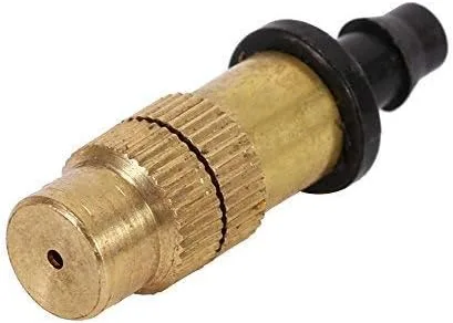 Miniatura 6 de Yosoo Boquilla de rociadores rociadores para riego riego sistemas de nebulización de latón ajustable rociador atomizador para césped de jardín, 5