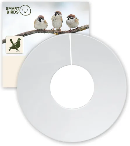 Miniatura 10 de SWISSINNO Comedero para pájaros – Comedero colgante para pájaros sin desorden para exteriores – Smart Birds Davos a prueba de derrames, cardenales