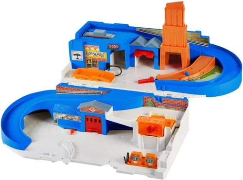 Miniatura 4 de Hot Wheels Flying Customs Sto & Go, Track Set