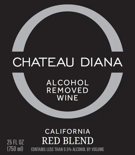 Miniatura 4 de Chateau Diana Vino tinto de California eliminado con alcohol (2 x 25.4 fl oz.)