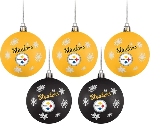 Miniatura 19 de FOCO Dallas Cowboys NFL 5 Pack Shatterproof Ball Ornament Set