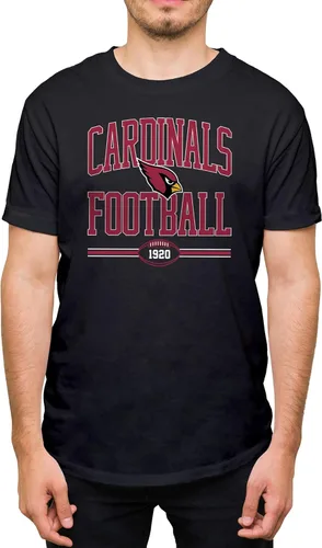 Miniatura 25 de Hybrid Sports NFL Football Arch - Officially Licensed Adult Short Sleeve Fan Tee for Men and Women