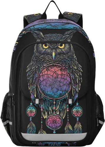 Miniatura 15 de ALAZA Moon Stars Alchemy Witch - Mochila para laptop para mujeres y hombres, bolsa de viaje casual con compartimento y múltiples bolsillos