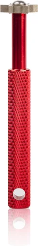 Miniatura 10 de HIFROM Afilador de ranuras con 6 cabezales – Afilador de ranuras para palos de golf, herramienta de reranurado y limpiador para todos los hierros