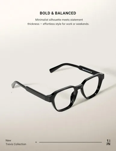 Miniatura 3 de TIJN Gafas de Bloqueo de Luz Azul para Mujeres y Hombres Marco Rectangular TR90 y Estilo Elegante Preppy Gafas de Pantalla de Computadora