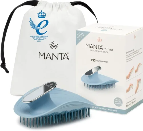 Miniatura 11 de Manta Cepillo para el cabello – Cepillo para el cabello totalmente flexible – Cepillo suave que ayuda a prevenir la rotura del cabello – Masajeador