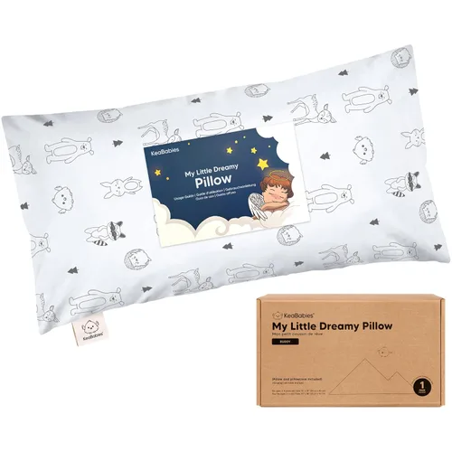 Miniatura 10 de Almohada Mini para Niños Pequeños con Funda - 9x13 My Little Dreamy Almohada de Viaje para Niños para Dormir, Cama de Niños, Pequeña, Minúscula