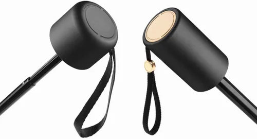 Miniatura 5 de WSZJJ Paraguas plegable de viaje y cierre para protección contra el viento, resistente a la lluvia 99%