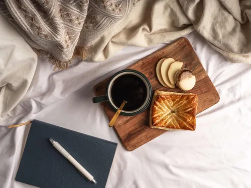 Miniatura 6 de Juego de Tazas de Café de 4 - 11.5 Oz Tazas de Café de Porcelana Apilables con Platillos, Cucharas y Soporte de Metal - Tazas de Té de Cerámica