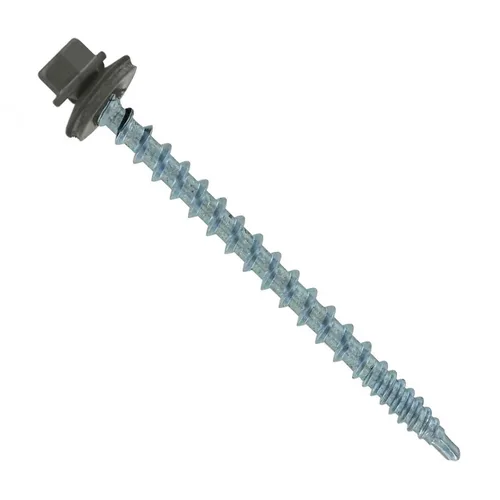 Miniatura 68 de Fasteners Plus ST Fastening Kwikseal Woodbinder Tornillos de Metal a Madera #10 X 1 Burgundy con Arandela de Goma EPDM, 250 Unidades - Diseñados