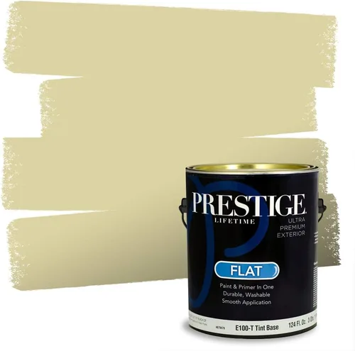 Miniatura 172 de PRESTIGE Paints Exterior Paint and Primer In One, 1-Gallon, Satin, Comparable Match of Benjamin Moore* Royal Linen* 931BM-PCM