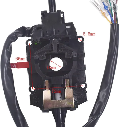 Miniatura 2 de JRL UTV 700 500 Interruptor de Luz Intermitente Bocina para MSU 400 800 Massimo SUPERMACH