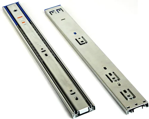Miniatura 2 de Berta (10 pares) Rodamiento de bolas de cierre suave de 24 pulgadas, material de acero resistente de montaje lateral, capacidad de carga de 100