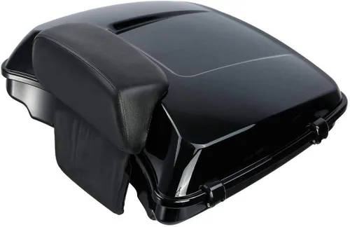 Miniatura 4 de TCT-MOTORPARTS Paquete turístico de 5.5 pulgadas con almohadilla de respaldo para Harley Touring modelos Road King, Road Glide, Street Glide