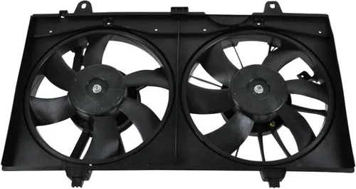 Miniatura 45 de TRQ Conjunto de ventilador de refrigeración dual del radiador compatible con Toyota Highlander 2008-2013 TO3115155