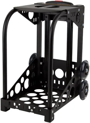 Miniatura 5 de ZUCA Sport Stealth - Bolsa de inserción deportiva y marco negro con ruedas intermitentes