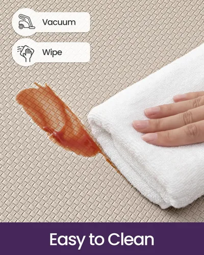 Miniatura 7 de DEXI Alfombrillas de Cocina Acolchadas Anti Fatiga, 17x59, Alfombra de Pasillo para Estar de Pie Impermeable, Espuma Viscoelástica Cómoda Acolchada