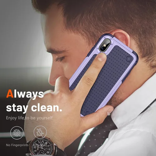 Miniatura 260 de Jeylly Funda para iPhone SE/Funda para iPhone 5S, Exterior de Plástico Duro que Absorbe Golpes + Interior de Silicona de Goma Defensor contra