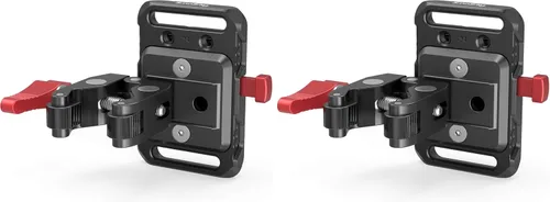 Miniatura 8 de SmallRig Mini placa de batería de montaje en V, placa de batería de montaje en V con abrazadera en forma de cangrejo para fuente de alimentación