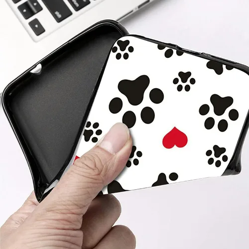Miniatura 5 de Funda delgada para Moto Edge 2021 TPU con diseño de hojas de arte, cubierta de protección de cuerpo completo de goma de gel suave para Motorola Edge