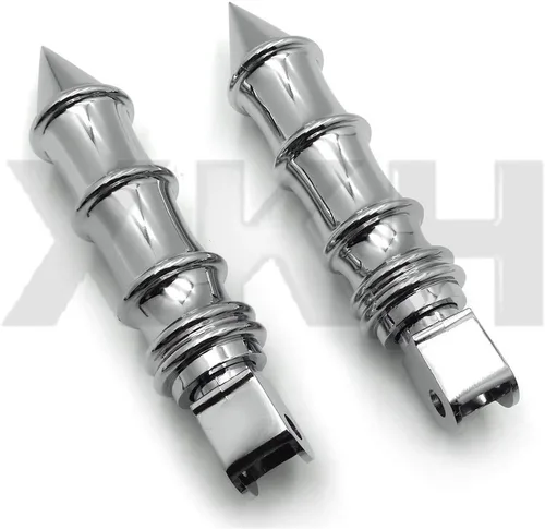 Miniatura 4 de Estriberas de bambú XKH compatibles con Stateline Shadow VLX VTX1300C VTX1800C VTX1800F [B07NSC1J6T]