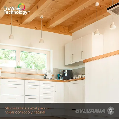 Miniatura 5 de Ledvance Sylvania - Bombilla LED Truwave Serie Natural, equivalente a 60 W, eficiente 8 W A19, base media, regulable, 800 lúmenes, 2700 K, blanco 60
