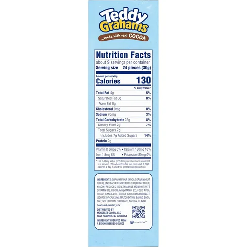 Miniatura 17 de Teddy Grahams Snacks Graham de chocolate, 6 cajas de 10 onzas