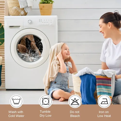 Miniatura 265 de VClife Fundas de sofá bohemio de felpilla para sofá seccional, fundas de sofá suaves y antideslizantes para sofá de 2 cojines, protector de muebles