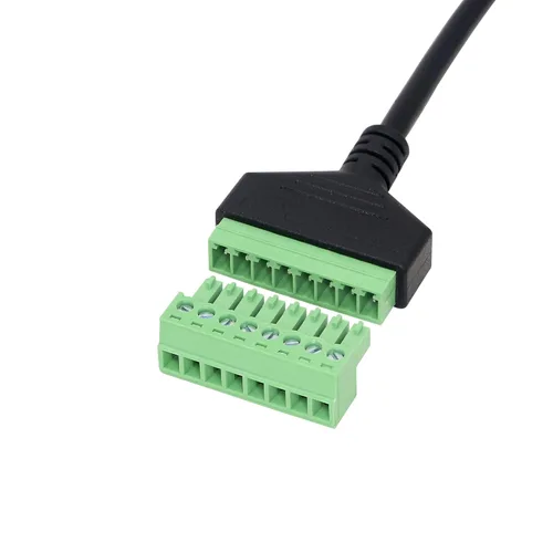 Miniatura 4 de SinLoon Conector Ethernet RJ45 macho a tornillo de 8 pines, conector de bloque de terminales para Cat7, Cat6, Cat5, Cat5e, Extensor Ethernet CCTV