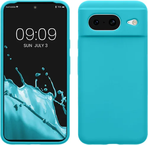 Miniatura 50 de kwmobile Funda compatible con Google Pixel 7 - Funda de silicona TPU con acabado suave - Piedra antigua
