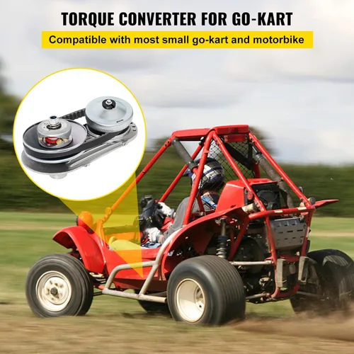Miniatura 2 de VEVOR Convertidor de par, kit convertidor de par 30 Series 212 Predator Go Kart, juego de embrague Comet para Mini Bike, polea de controlador de 3/4
