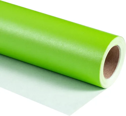 Miniatura 26 de RUSPEPA Papel de regalo negro mate, color liso perlado, papel lustre perfecto para bodas, cumpleaños, Navidad, baby shower, 17 pulgadas x 32.8 pies