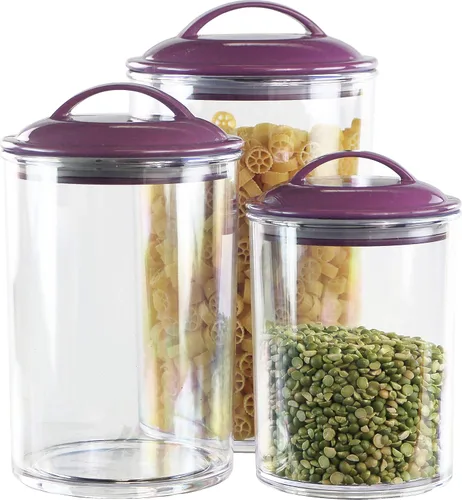 Miniatura 29 de Calypso Basics de Reston Lloyd - Recipientes de acrílico para almacenamiento, espagueti, blanco