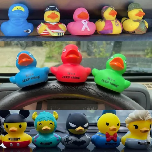 Miniatura 2 de 40 tapones de pato, soporte de pato de goma, soporte de pato de goma para tablero de automóvil y pantalla fija, regalo para los amantes