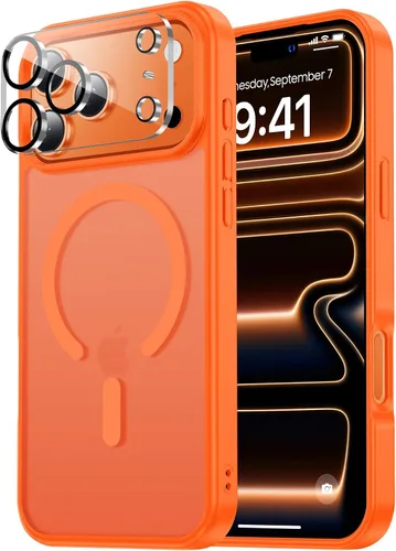 Miniatura 118 de Tigowos Magnetic Guardian - Funda diseñada para iPhone 11 Pro [probada en caídas de grado de 10 pies y compatible con MagSafe] Funda delgada Negro