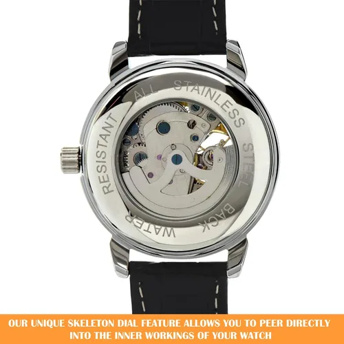 Miniatura 4 de Reloj calado para hombre con tarjeta de mensaje especial Man of Honor Proposal Will You Walk Me Down Aisle Brother of Bride be My Man of Honor