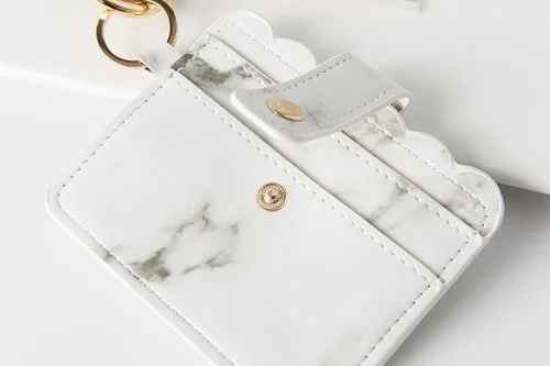 Miniatura 2 de Real Sic Pulsera de pulsera llavero billetera, soporte para tarjetas de crédito con cuentas de silicona, funda multifuncional de moda para tarjetas