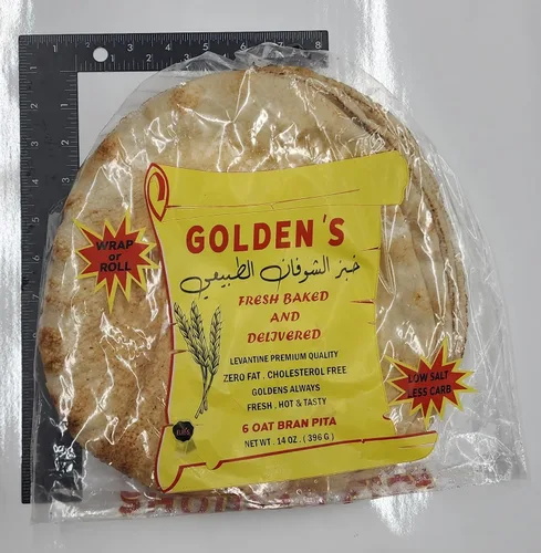 Miniatura 3 de Elie's Envoltura de pita de salvado de avena Shoufan Near East - 5 paquetes por caja, 6 por paquete, 30 envolturas en total