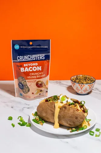 Miniatura 4 de Crunchsters Beyond - Bocadillo de proteína de tocino, 4 onzas