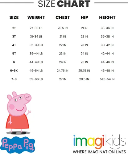 Miniatura 7 de Peppa Pig Vestido de manga corta para niñas pequeñas