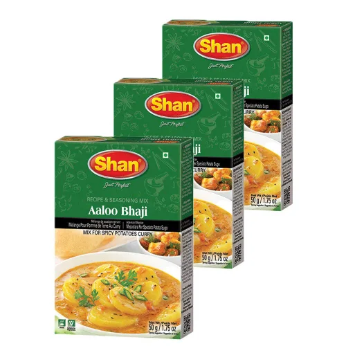 Miniatura 294 de Shan Korma Recipe and Seasoning Mix 1.76 oz (50g) - Spice Powder for Traditional Meat in Yogurt Sauce - Suitable for Vegetarians - Airtight Bag in a