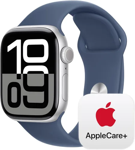 Miniatura 15 de Apple Watch Series 10 [GPS 42 mm] Smartwatch con caja de aluminio negro brillante y correa deportiva negra - M/L. Rastreador de fitness, aplicación