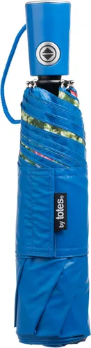 Miniatura 3 de Totes Paraguas de cierre automático con impresión de toldo, Floral, Totes Paraguas de cierre automático con impresión bajo dosel